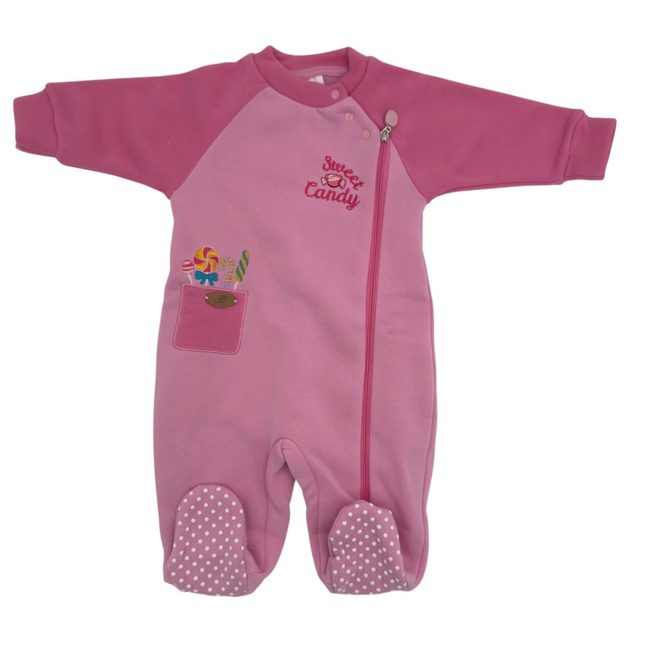 Plüsch-Schlafanzug für Baby-Mädchen