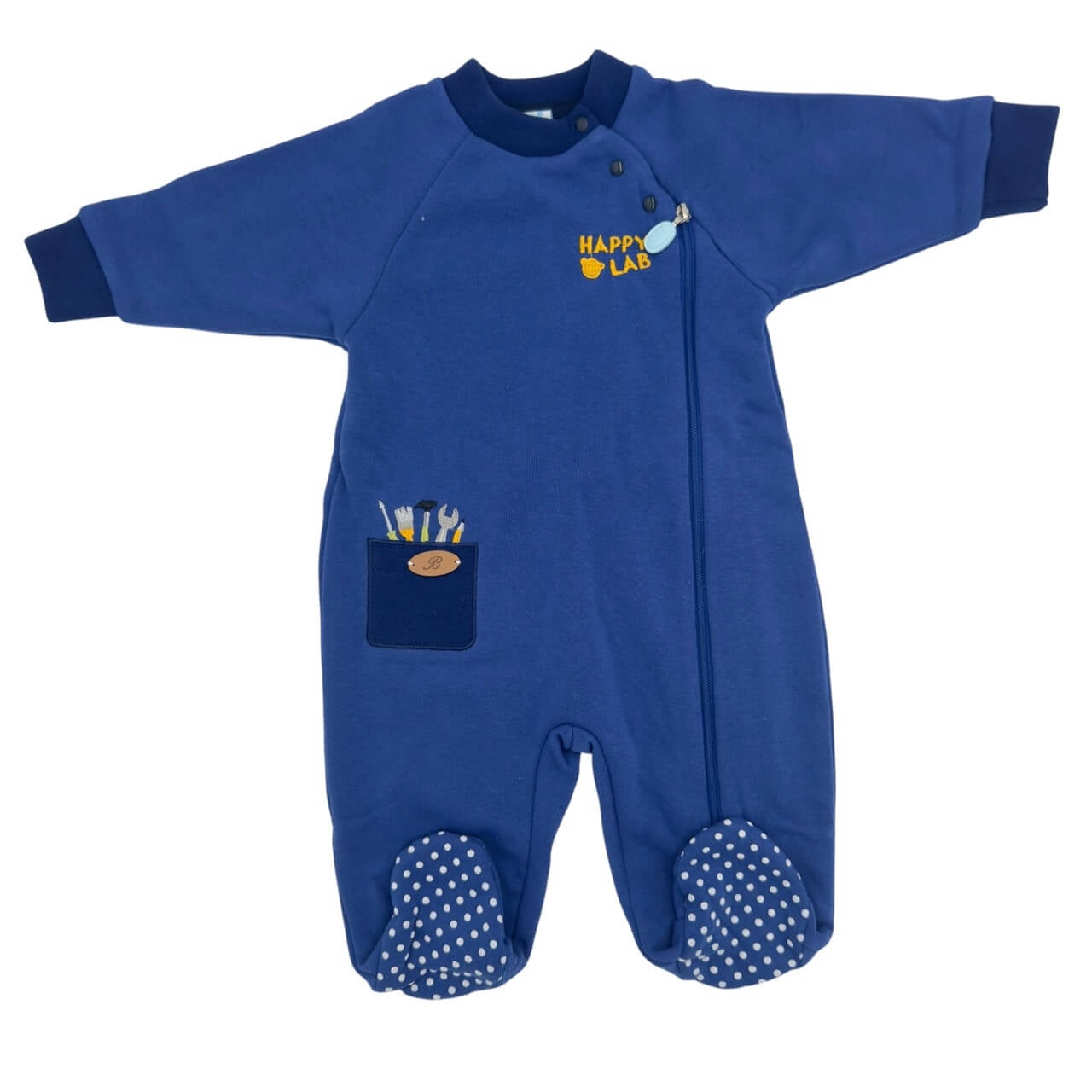 Plüschpyjama für Neugeborene