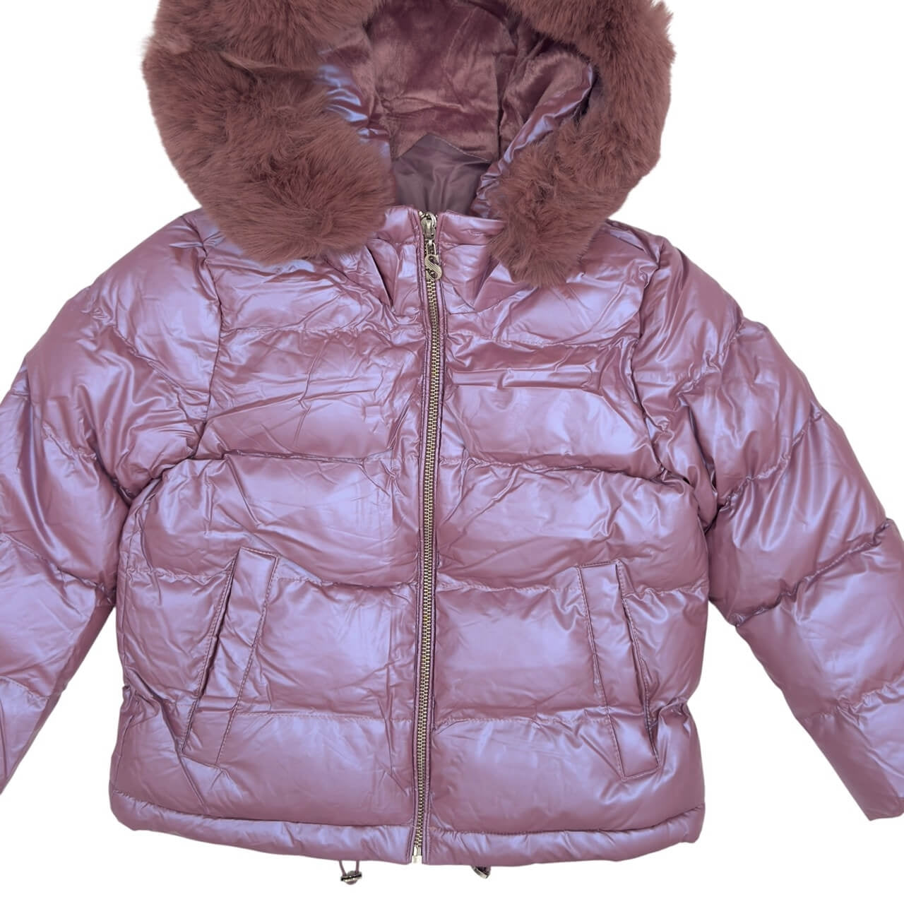 Wattierte Mädchenjacke