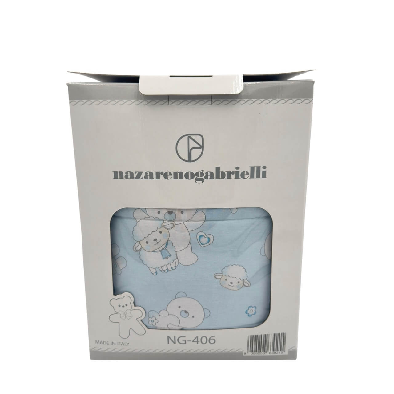 Doppelseitige Steppdecke mit Stoßfänger