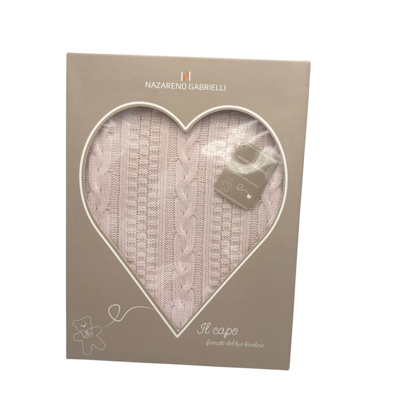 Schal aus Wollmischung 90x118 cm Nazareno Gabrielli