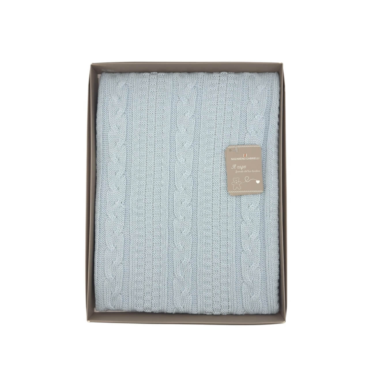 Schal aus Wollmischung 90x118 cm Nazareno Gabrielli