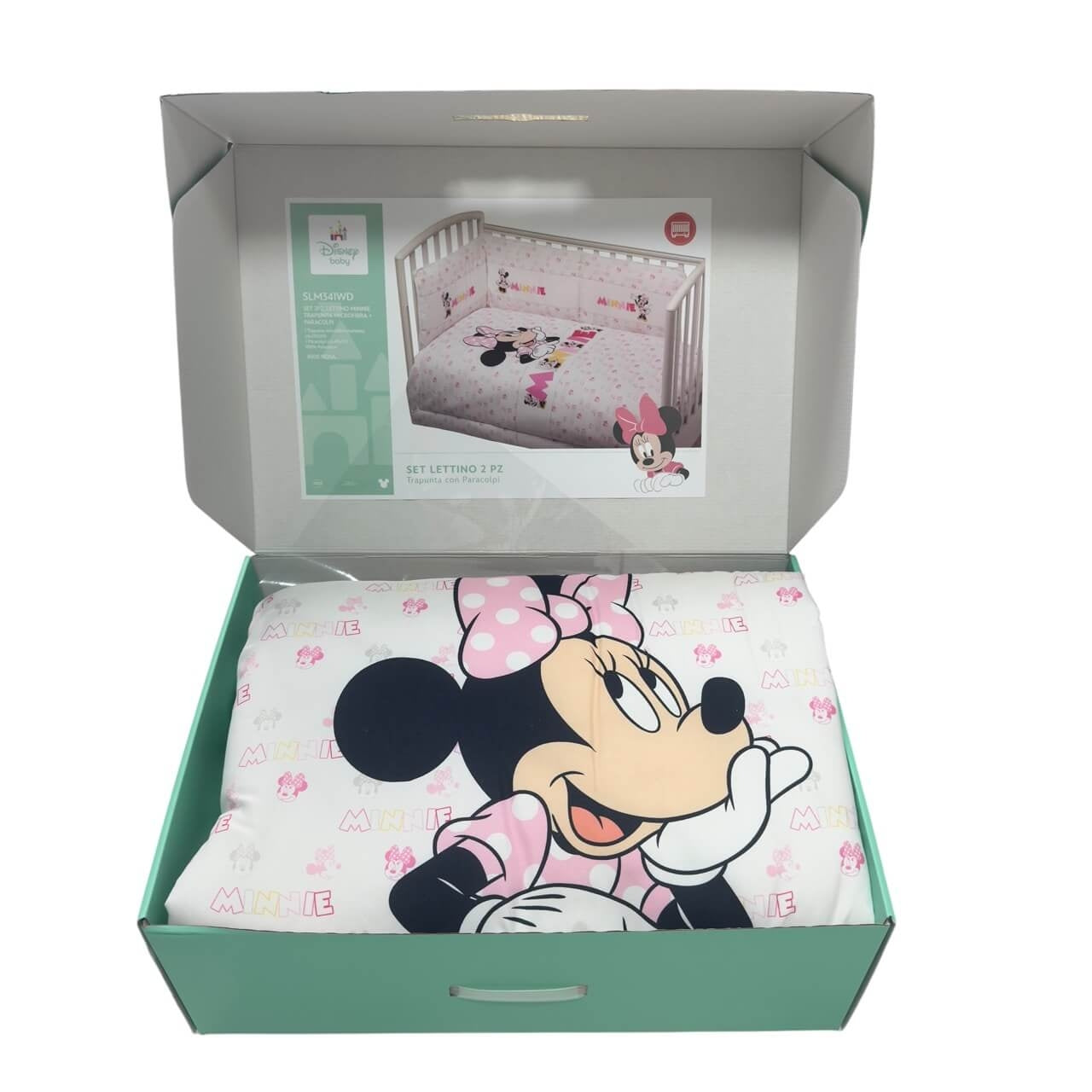 Bettdeckenset für Kinderbett mit Disney-Mikrofaser-Nestchen