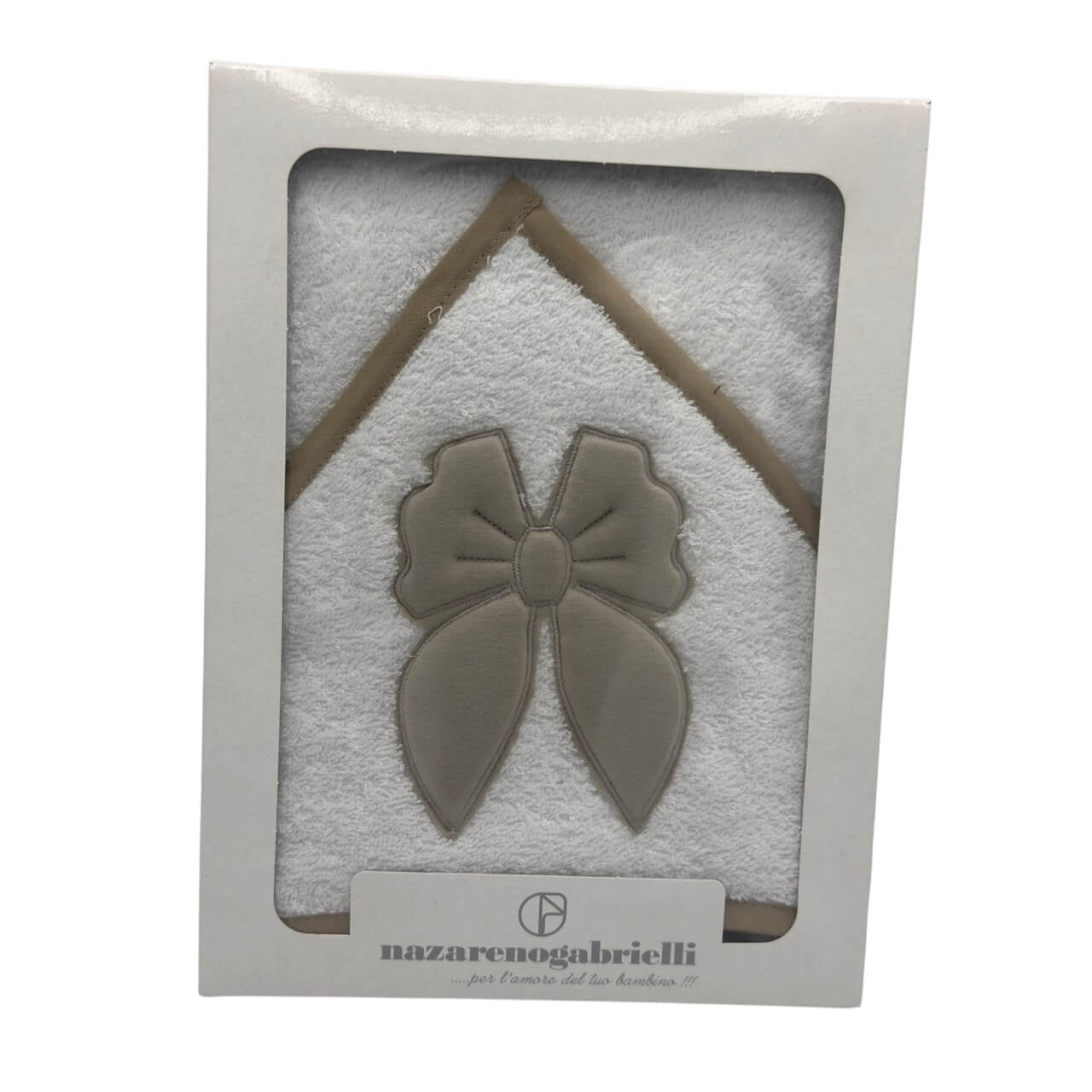 Nazareno Gabrielli bestickter Dreiecksbademantel