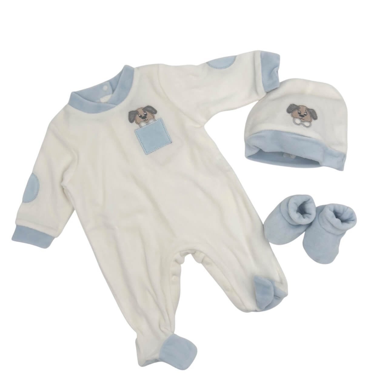 3er-Set Wattebällchen