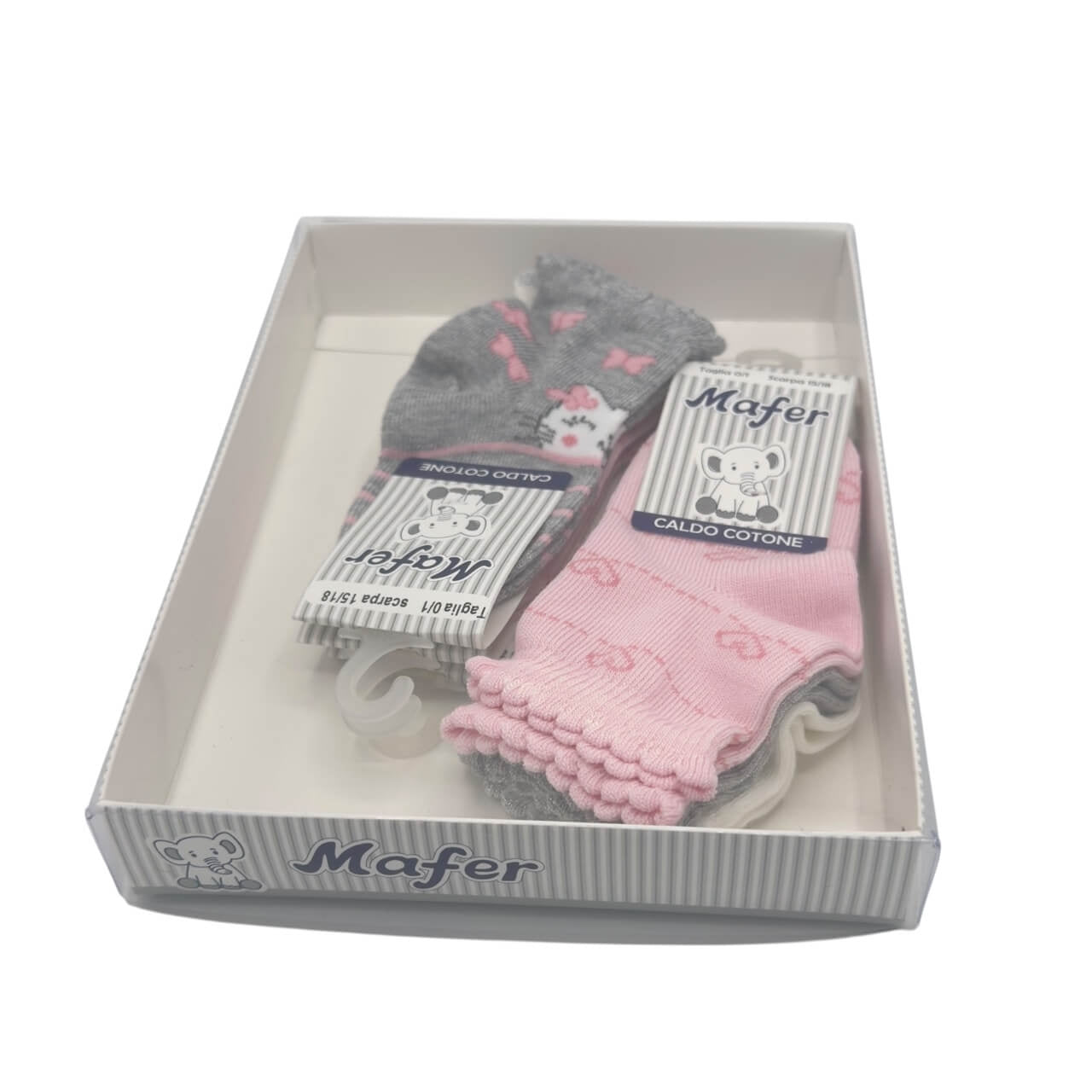 6 warme Baumwollsocken