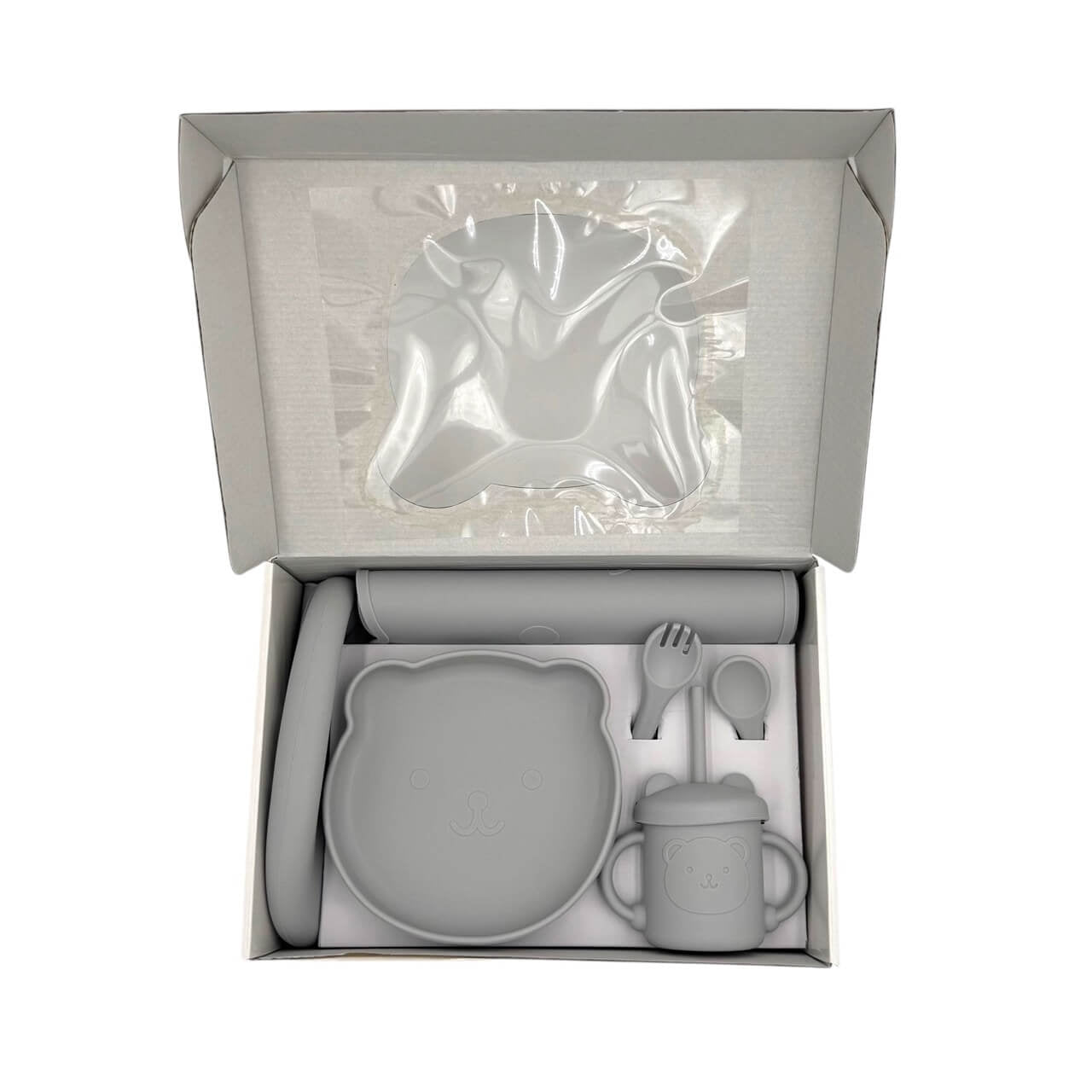 Set Pappa da 5 Pezzi in Silicone