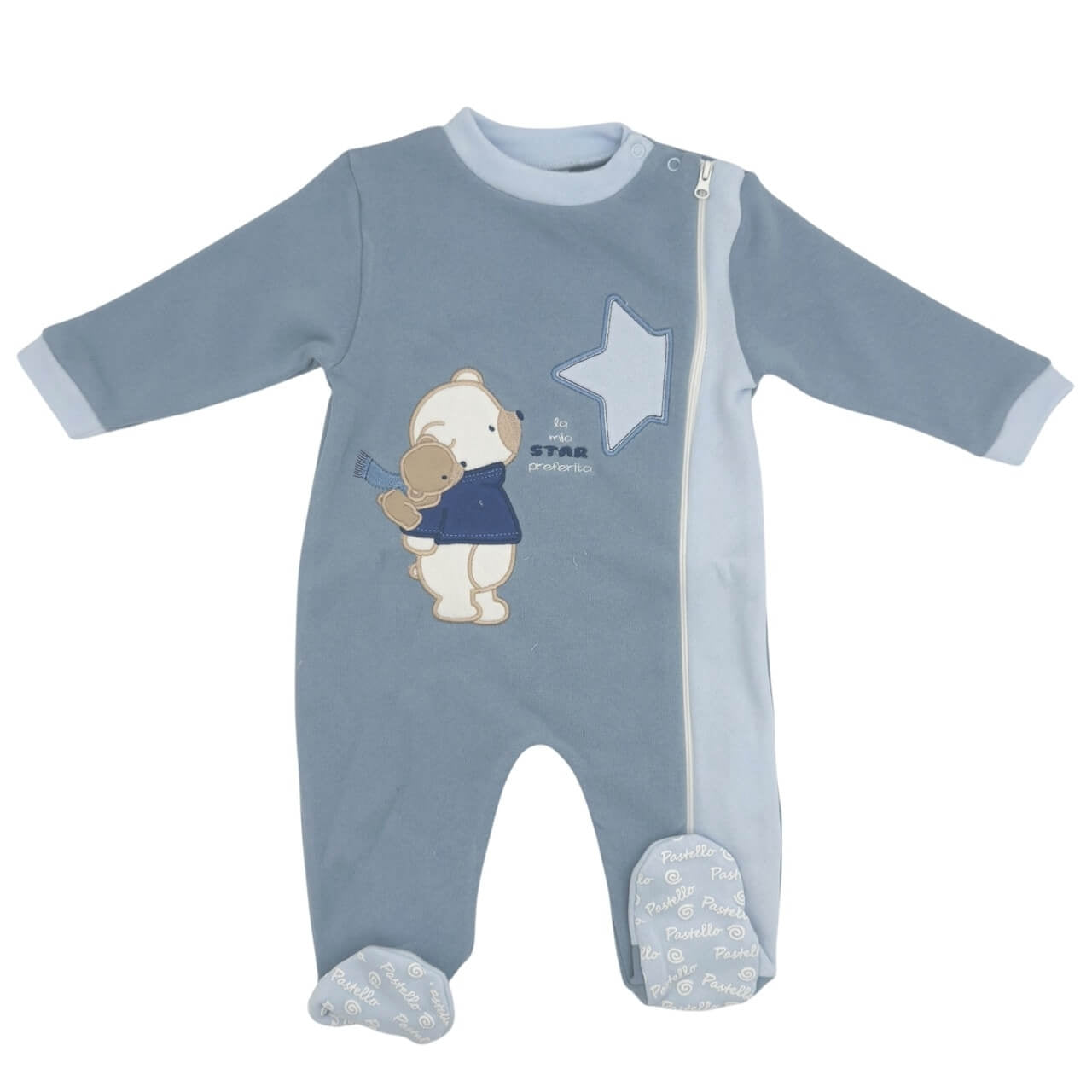 Pigiamone Felpato Neonato