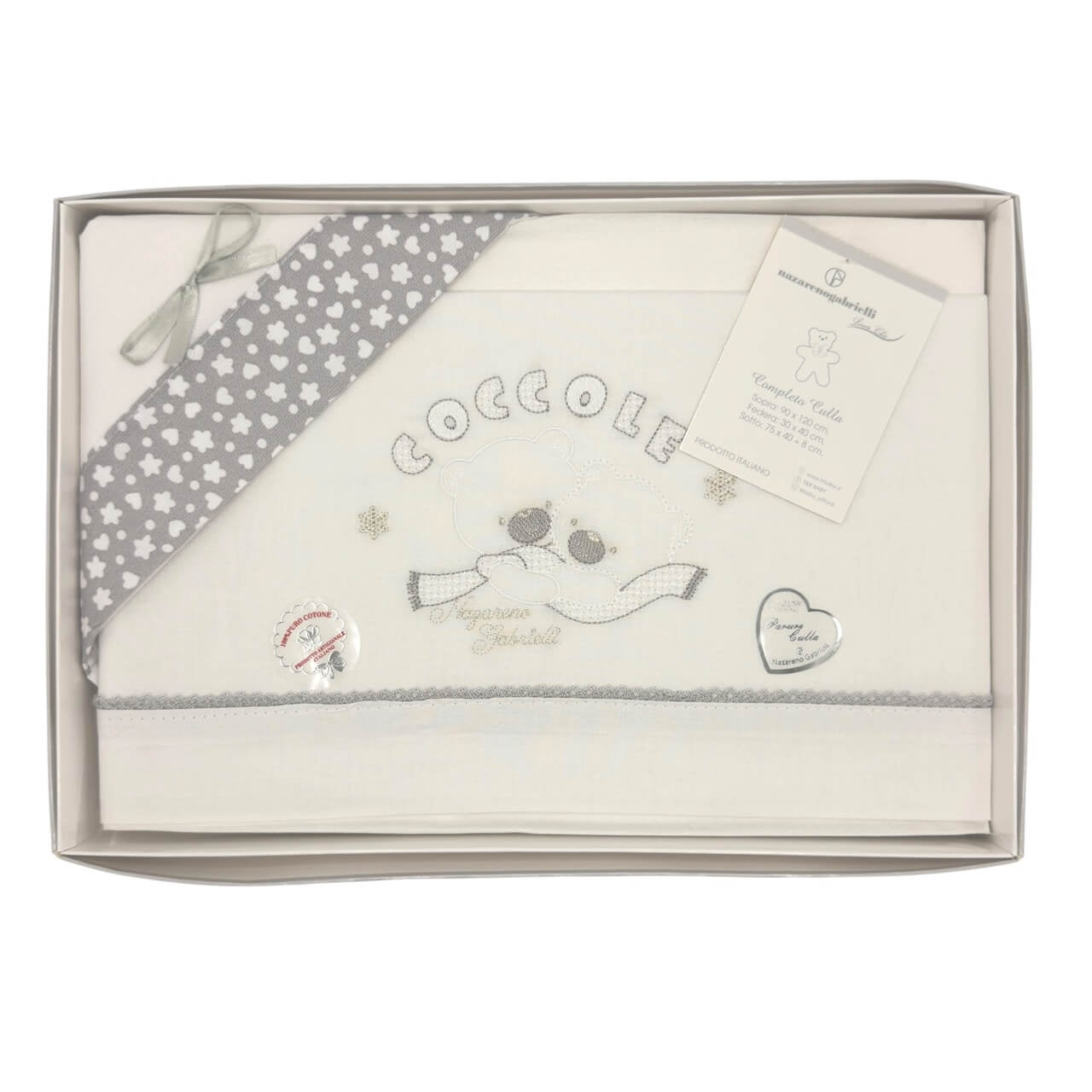 Completo Carrozzina 100% Cotone