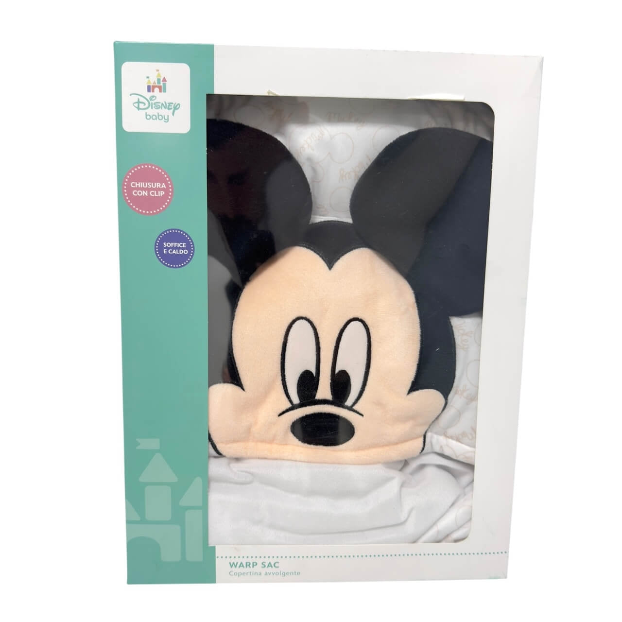 Sacco Nanna Mickey Mouse in Coral Disney