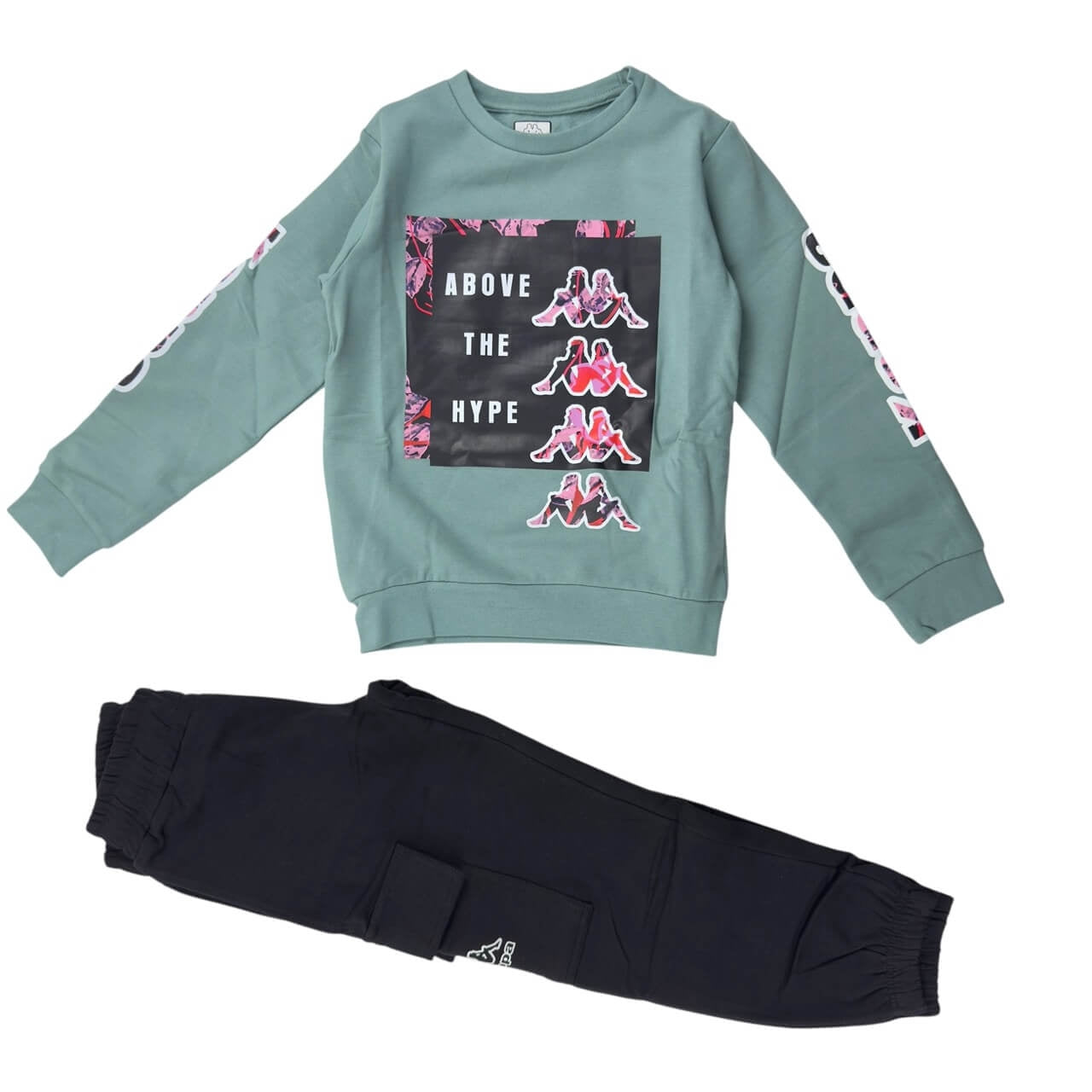 Tuta Felpata Kappa Bimba