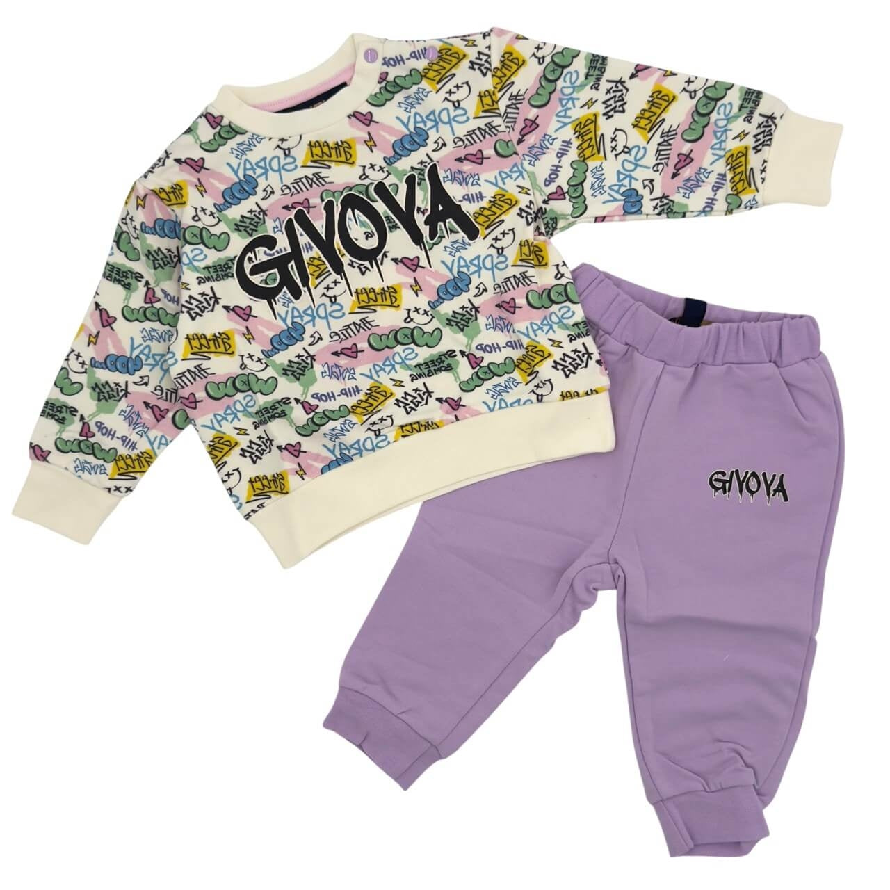 Tuta Felpata Givova Neonata