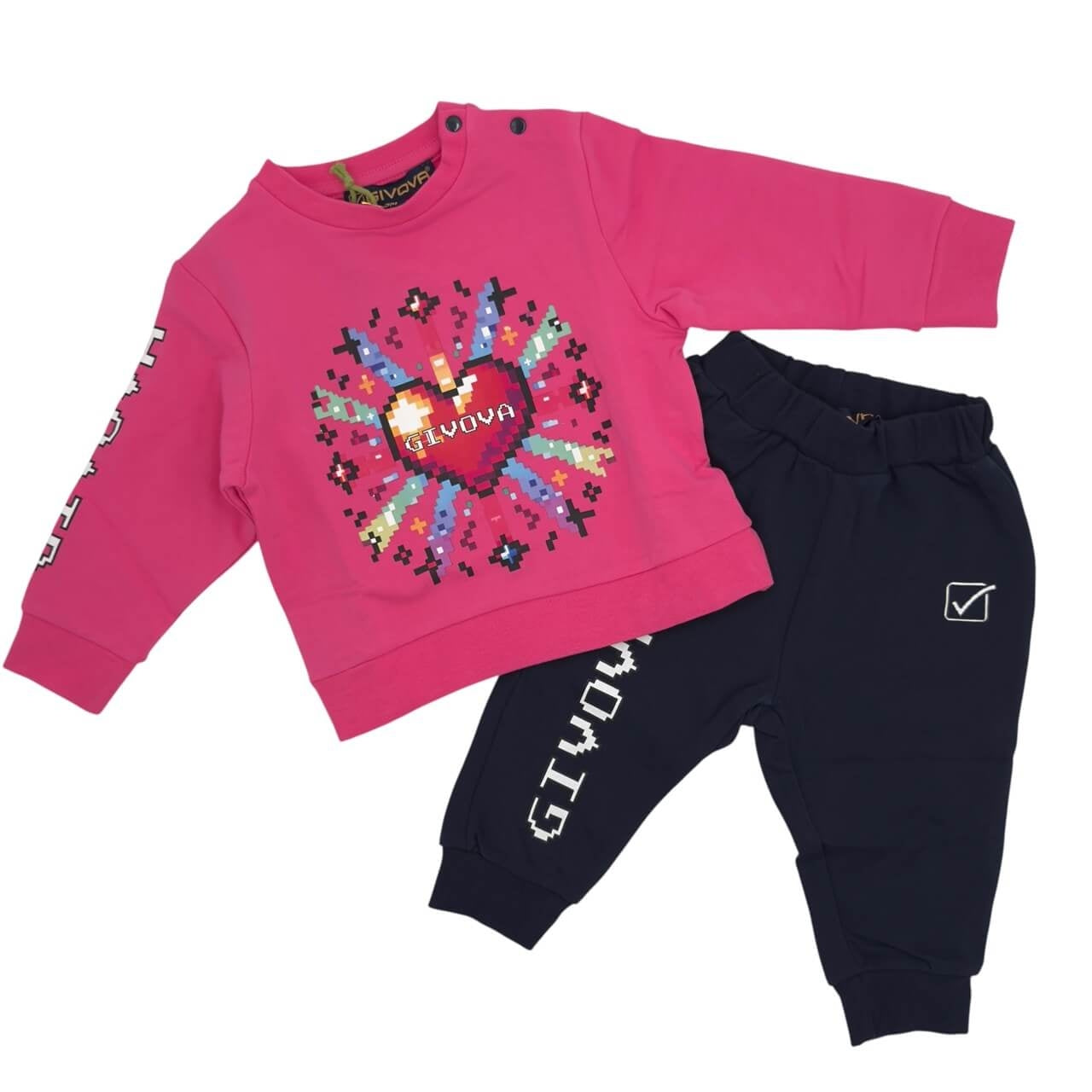 Tuta Felpata Givova Neonata