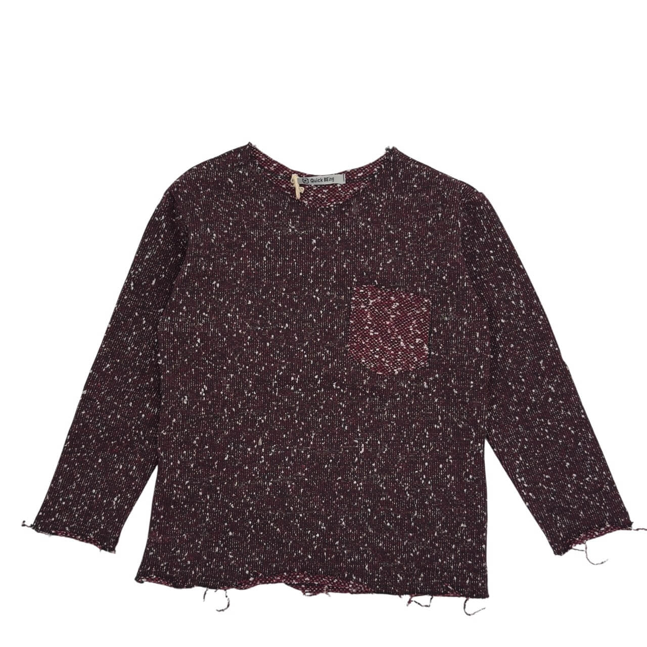 Felpa Leggera Bimbo Quick Being Effetto T-shirt