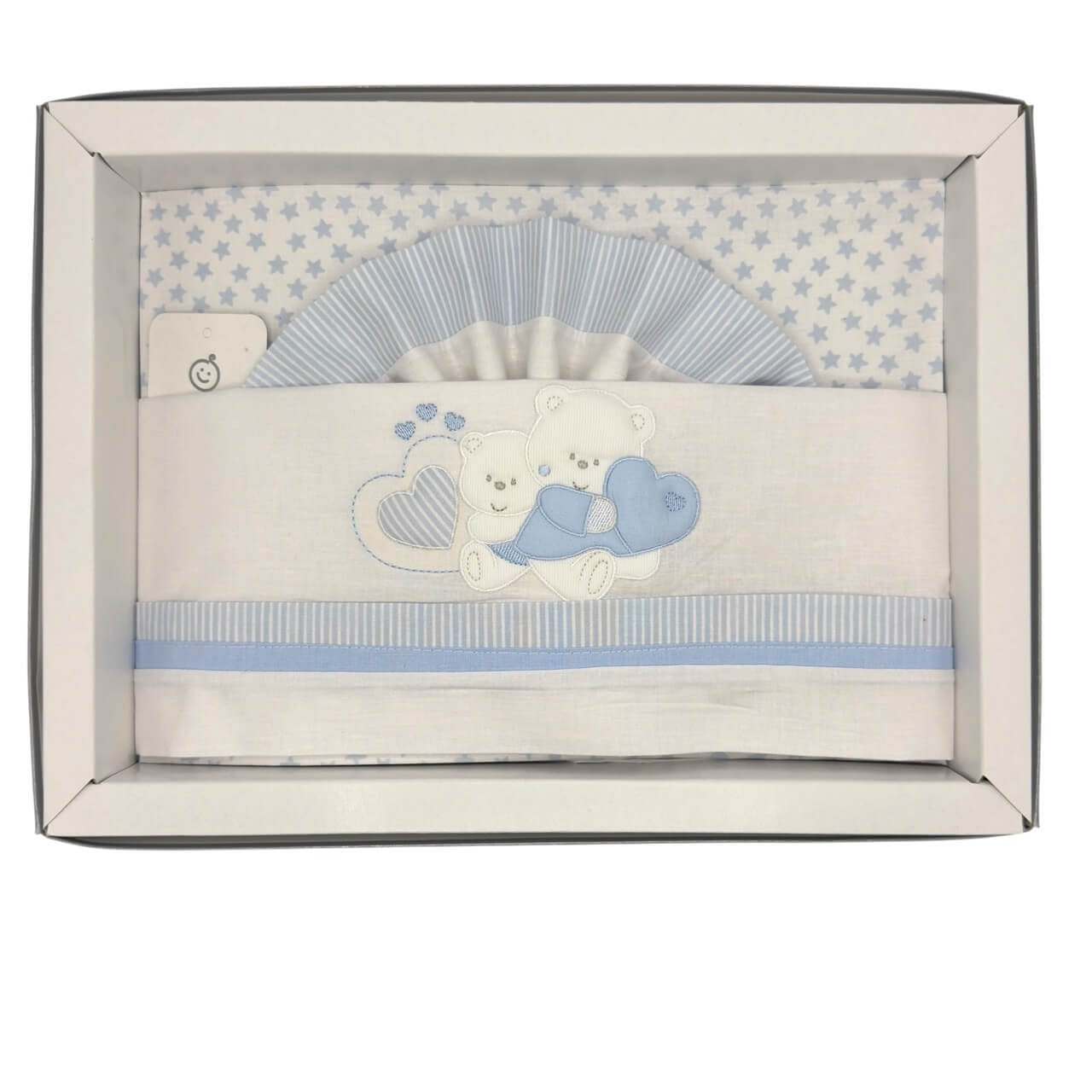 Completo Carrozzina Pastello 100% Cotone