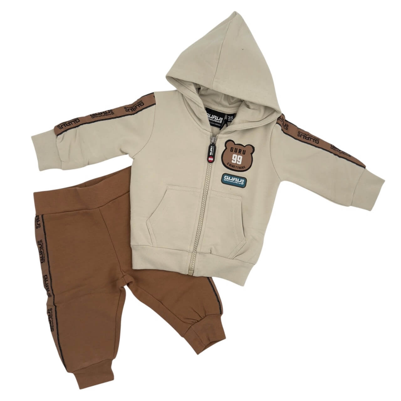 Tuta Felpata Guru Neonato