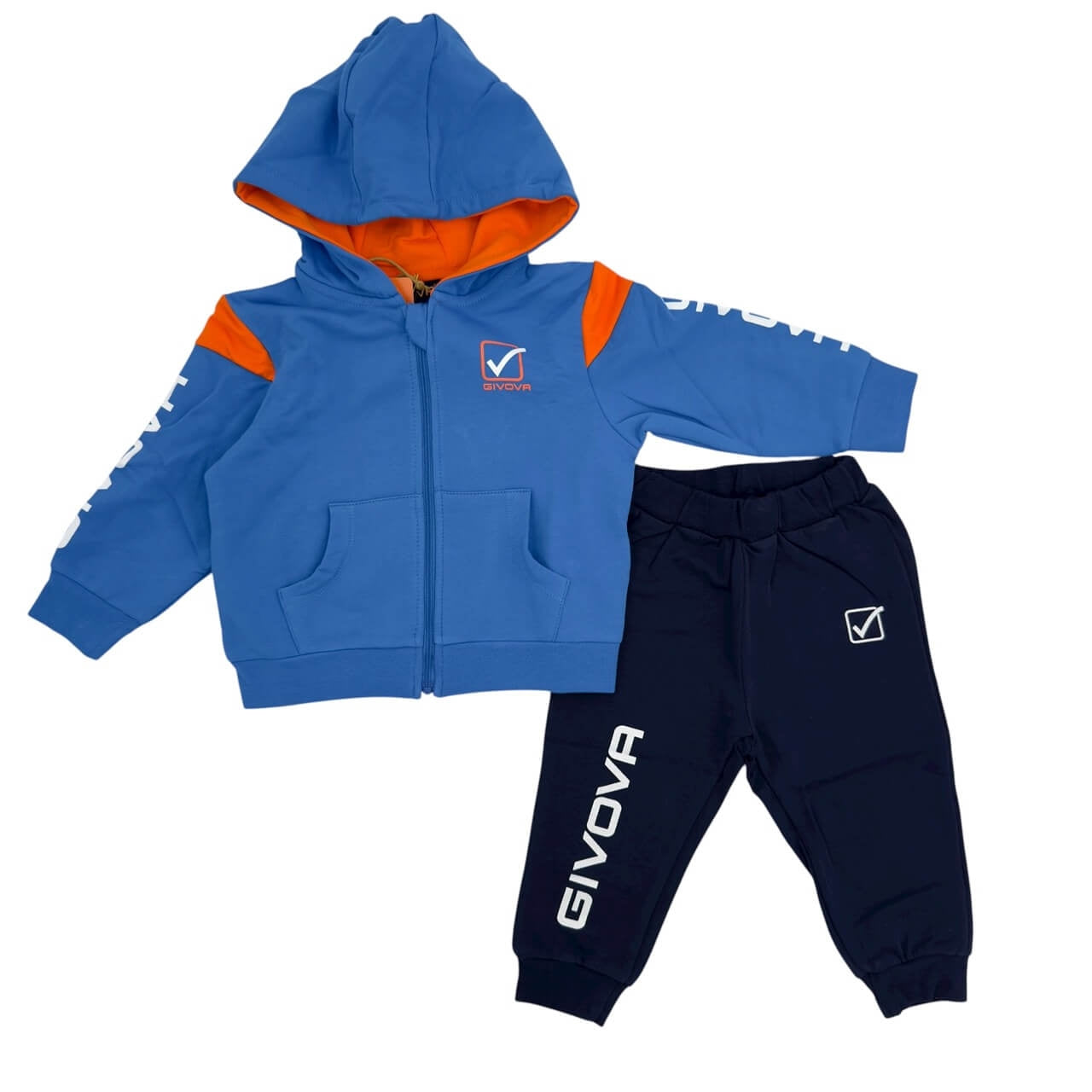 Tuta Felpata Givova Neonato