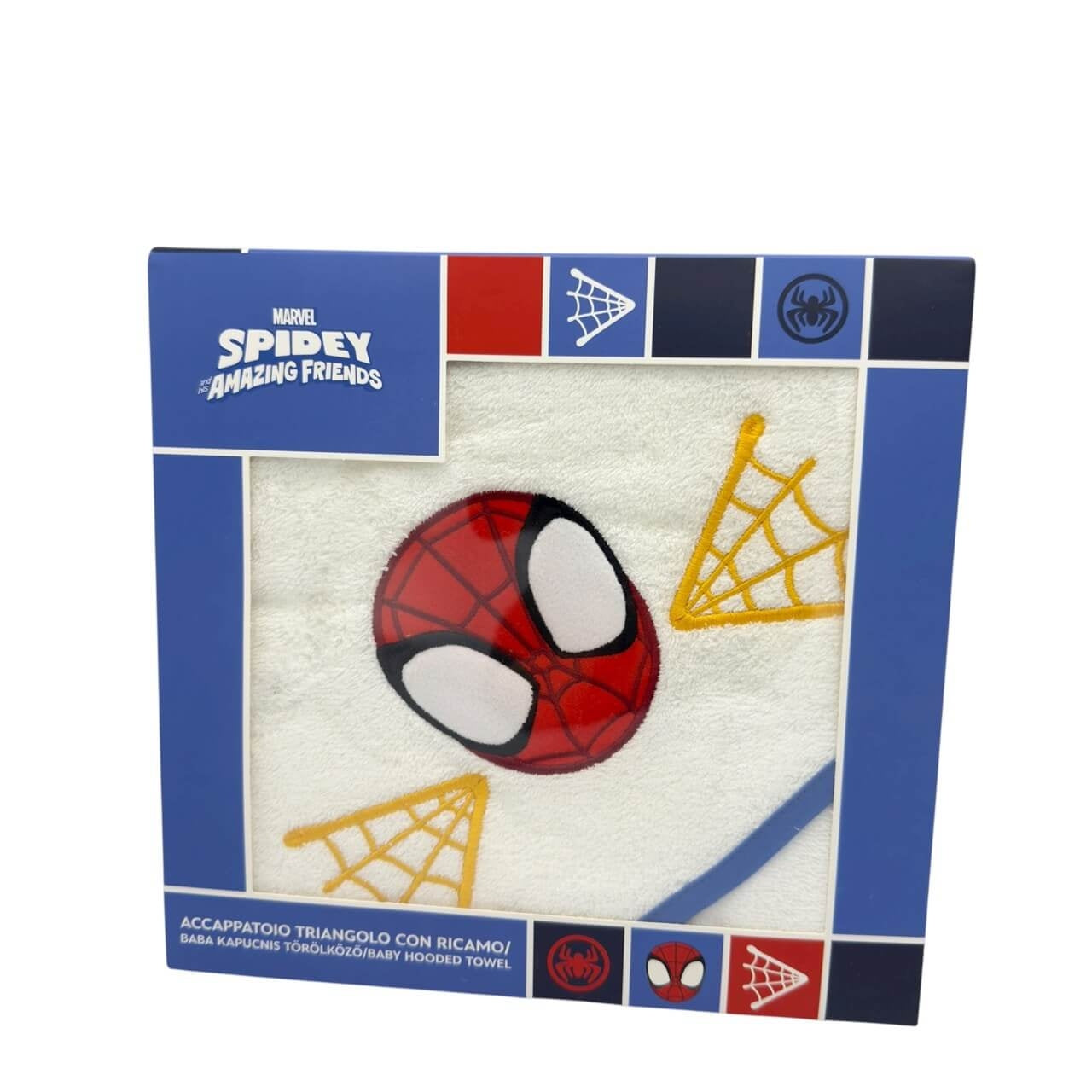 Triangolo accappatoio Spider Man