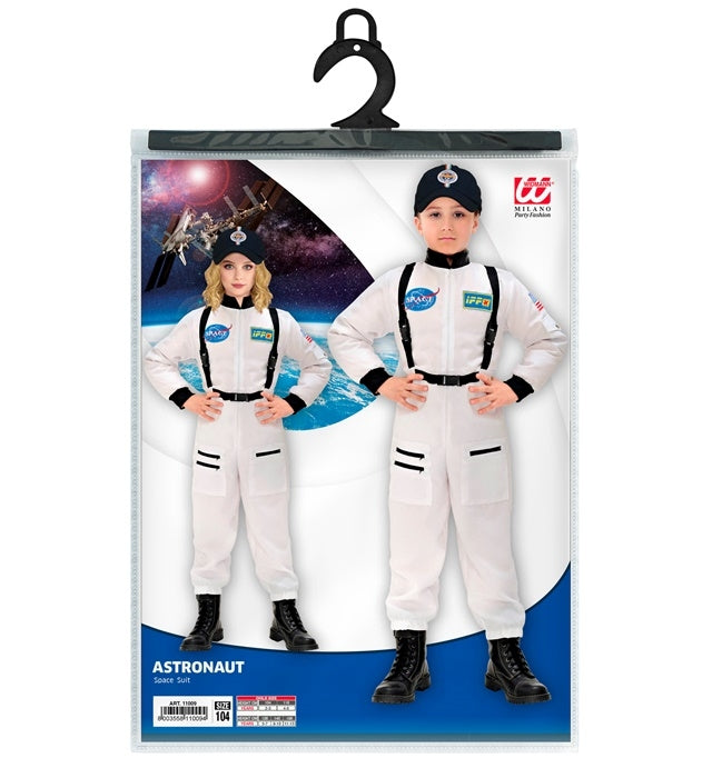 Costume Astronauta Unisex Bambino/Bambina