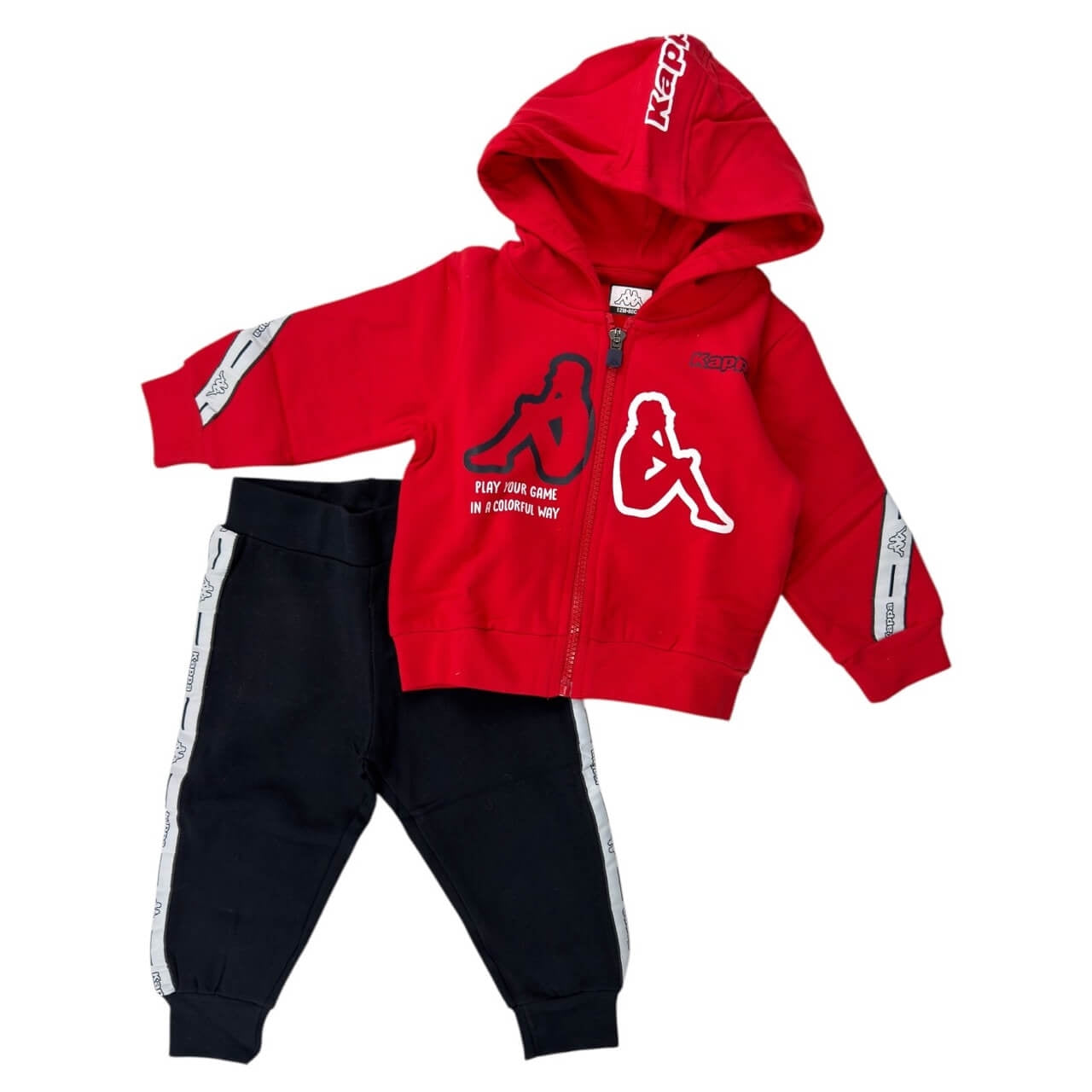 Tuta Felpata Kappa Neonato