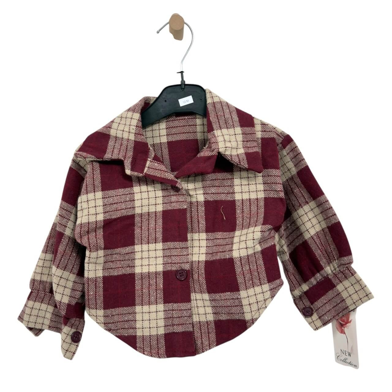 Camicia Flanella Neonata