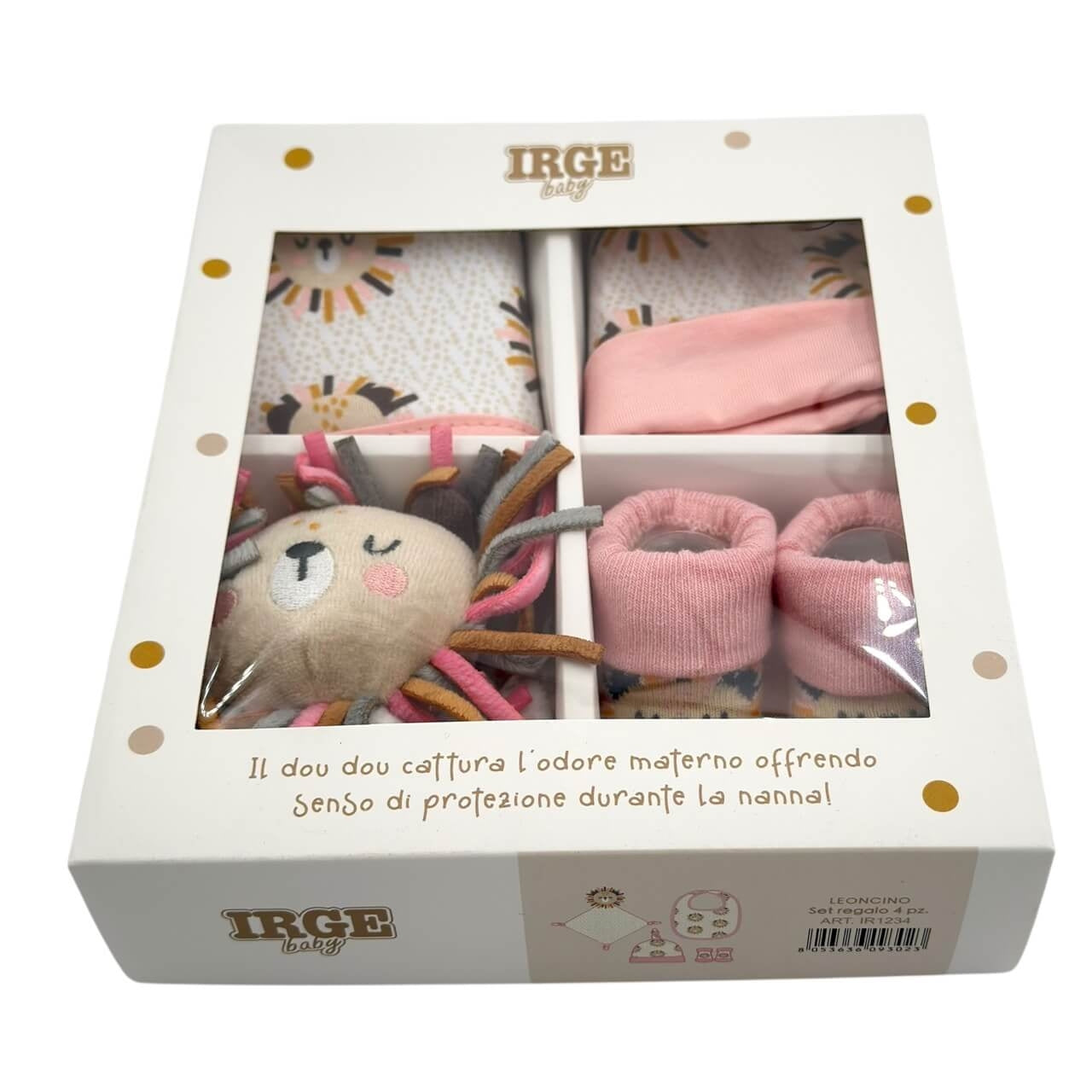 Set Regalo Neonato 4 Pezzi – Irge Baby