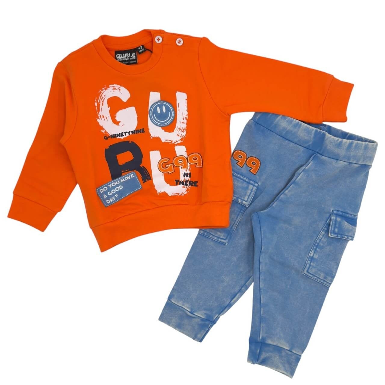 Tuta Cotone Guru Neonato