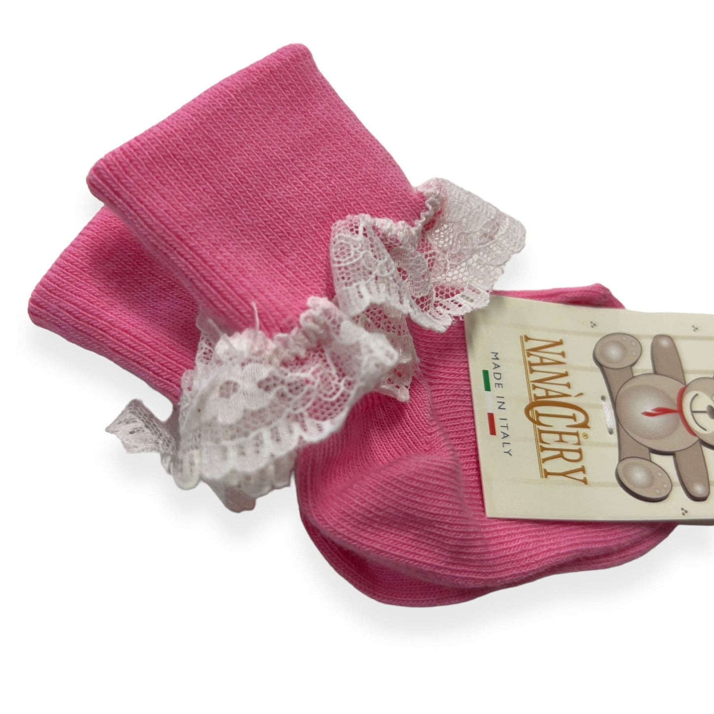 Elegante Socke aus warmer Baumwolle für kleine Mädchen