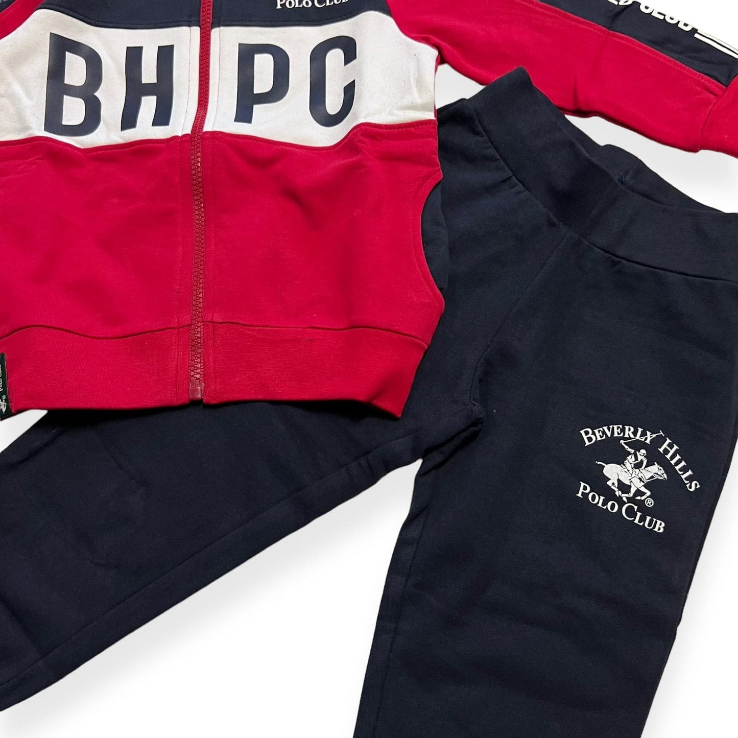 Beverly Hills Fleece-Polo-Trainingsanzug