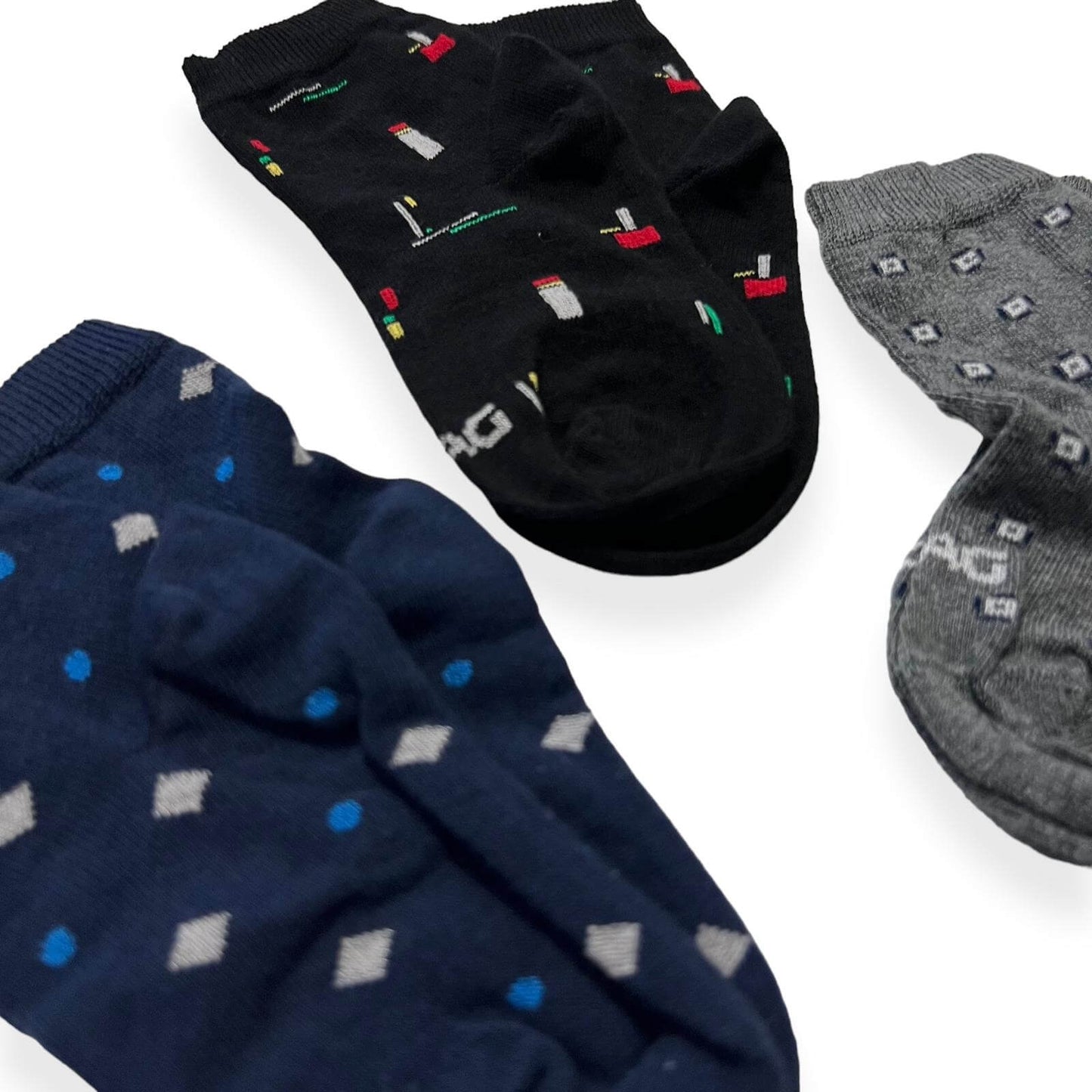 3 warme Babysocken aus Baumwolle