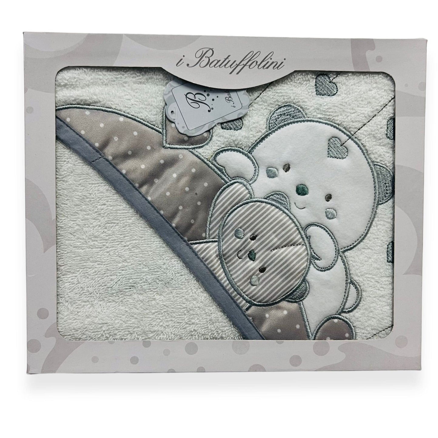 Batuffolini-Bademantel-Dreieck