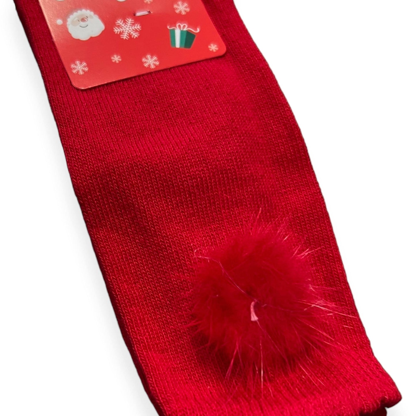 Hohe Socken aus warmer Baumwolle