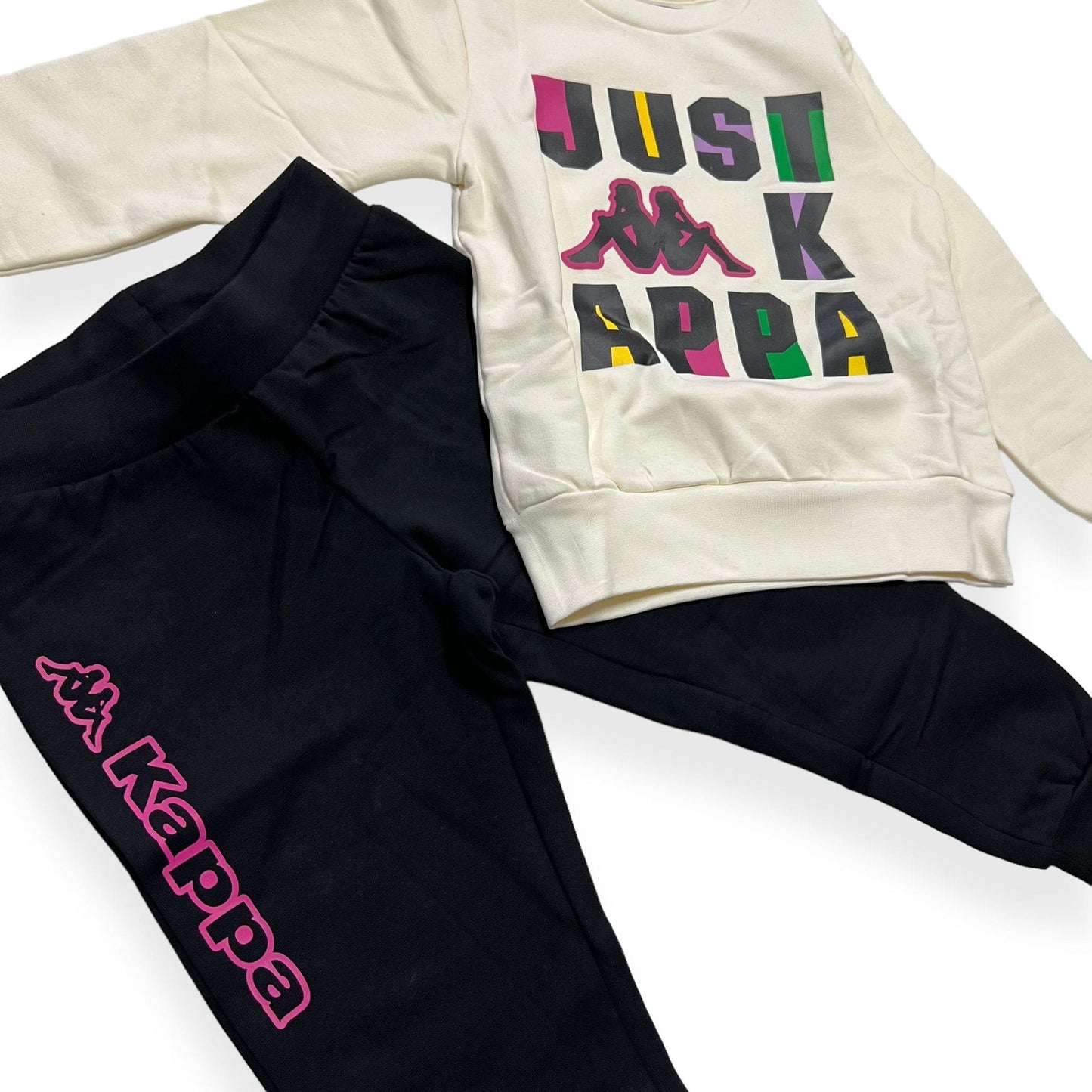 Kappa Mädchen-Sweatshirt-Trainingsanzug