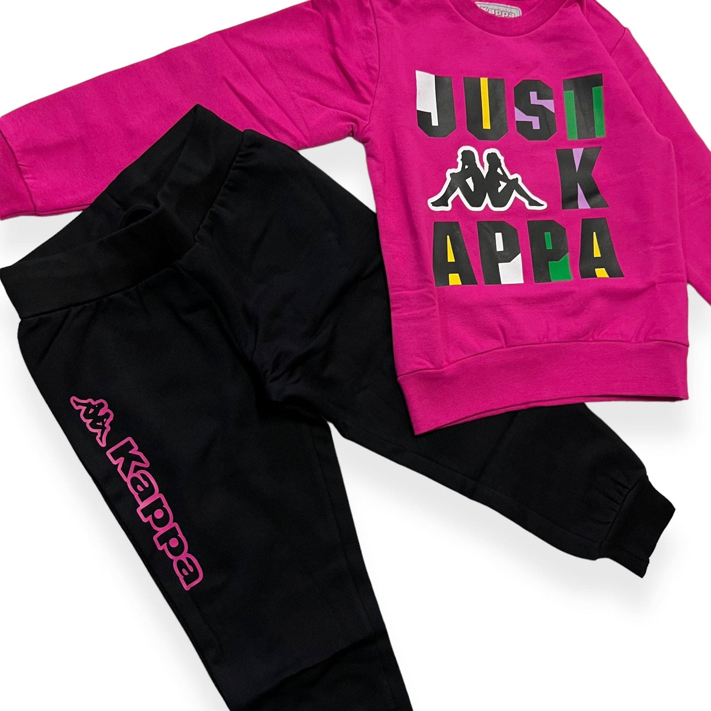 Kappa Mädchen-Sweatshirt-Trainingsanzug