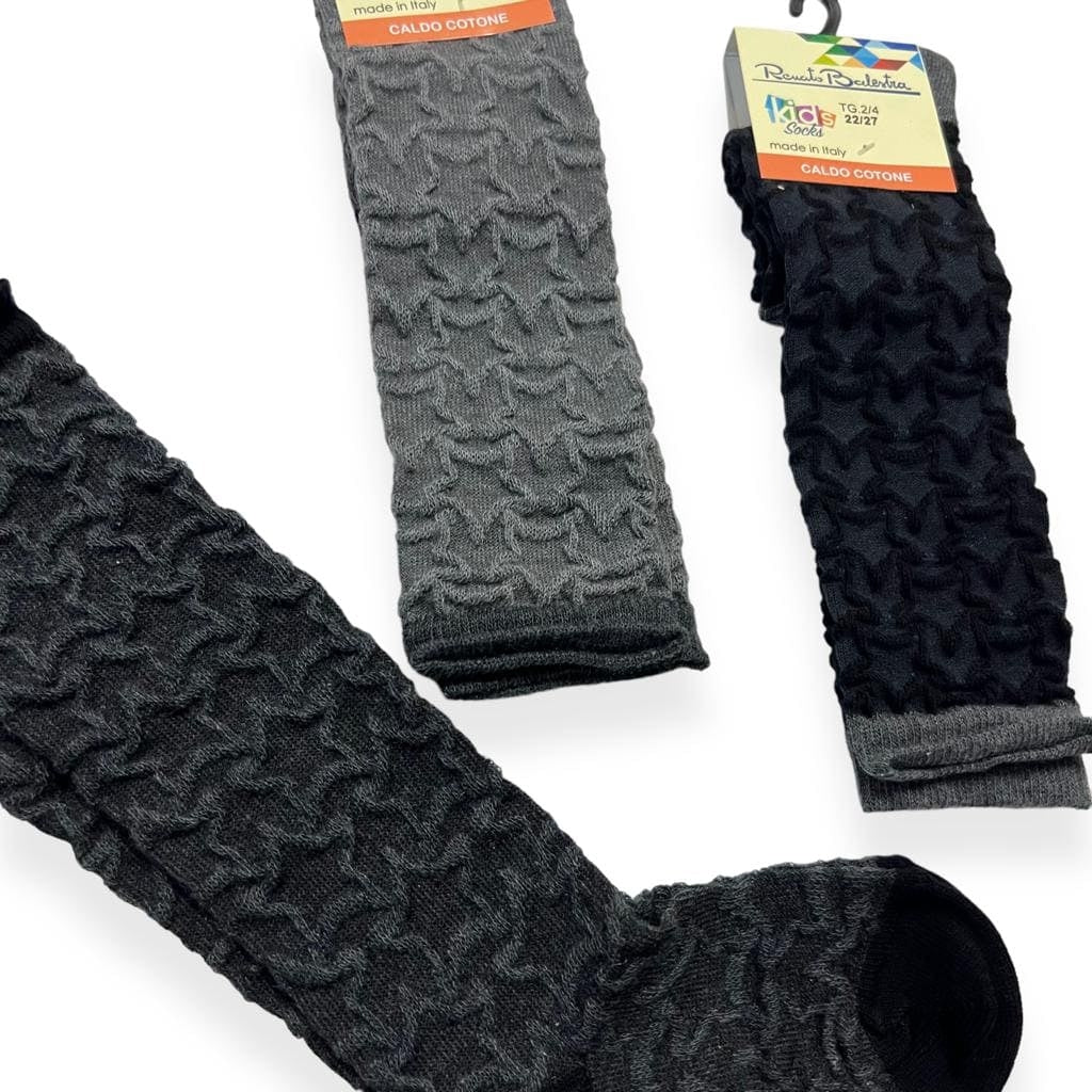 3 warme Baumwollsocken für Mädchen