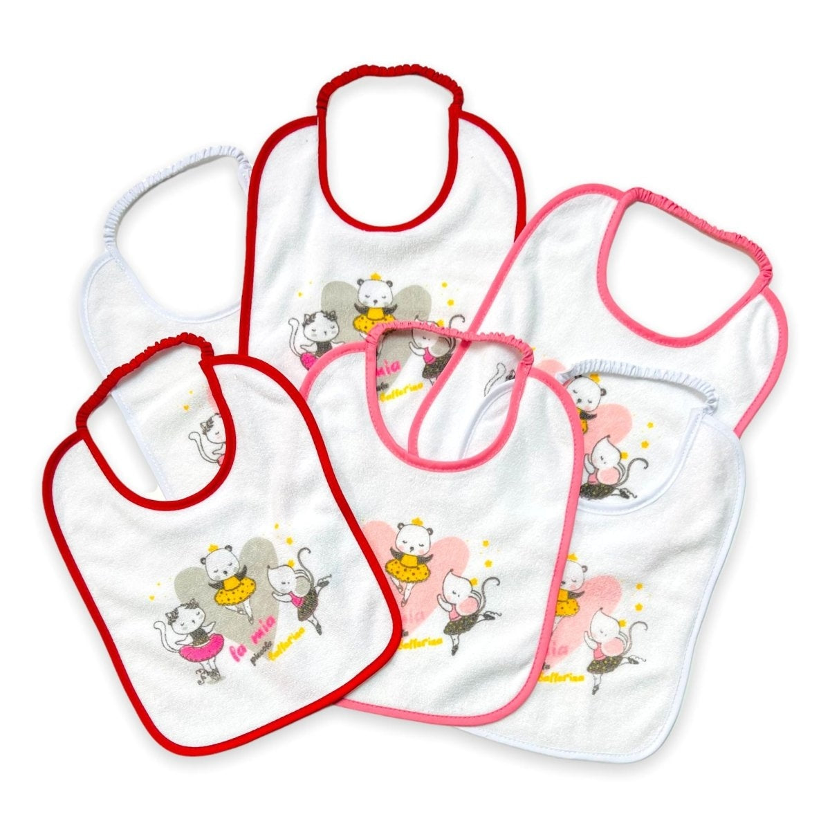 6 Melanie plastifizierte Rückenlatzhosen