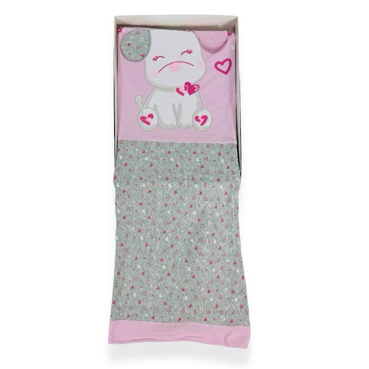 Kinderwagendecke Bidibimbo aus 100 % Baumwolle