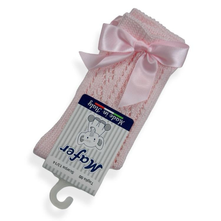 Baumwollsocke mit Schleife