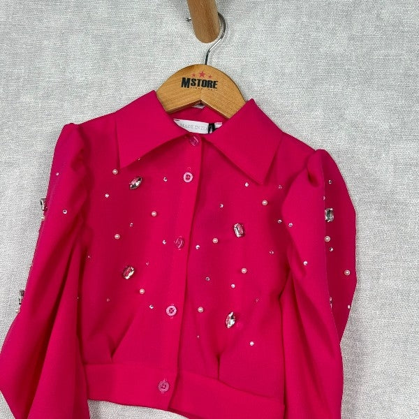 Juwelen-Shirt für Mädchen