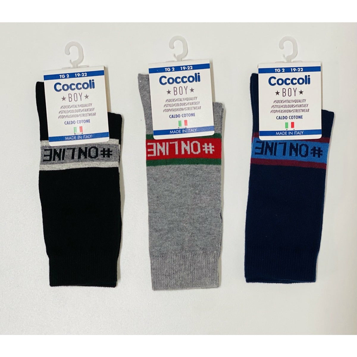 3 Calzini Alti in Caldo cotone Bimbo - Mstore016