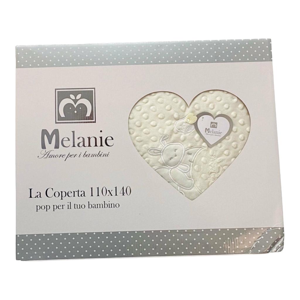Coperta in Coral Per culla 100x140cm Melanie - Mstore016 - Coperta in coral - Melanie