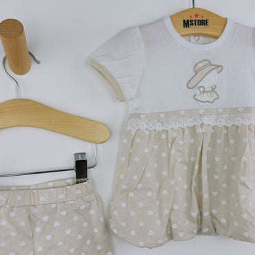 Babykleid aus 100 % Baumwolle