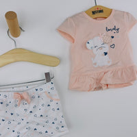 Baby-Outfit für Mädchen, 100 % Baumwolle