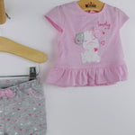 Baby-Outfit für Mädchen, 100 % Baumwolle