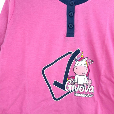 Baumwollpyjama für Mädchen von Givova