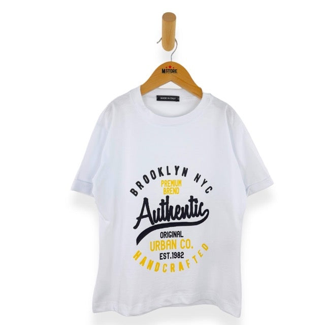 T-Shirt mit Retro-Print für Jungen