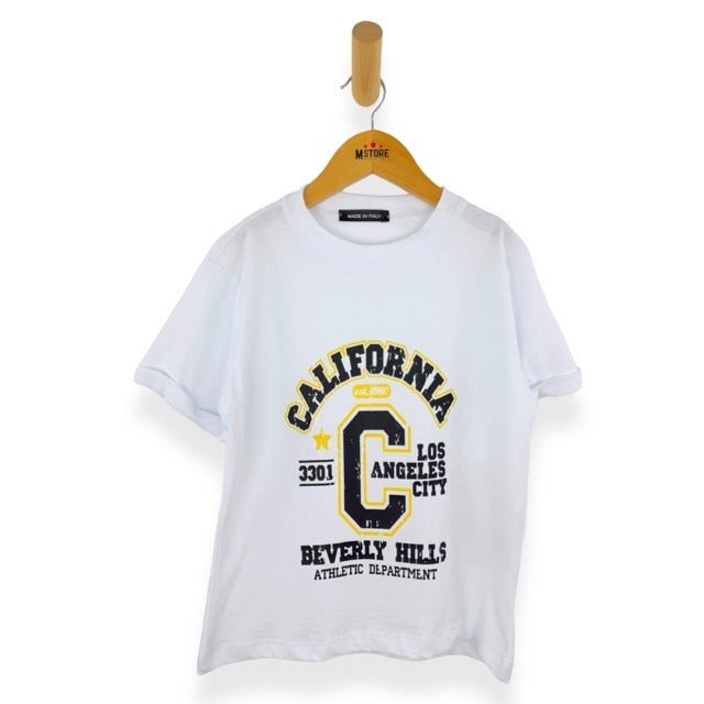 T-Shirt mit Retro-Print für Jungen