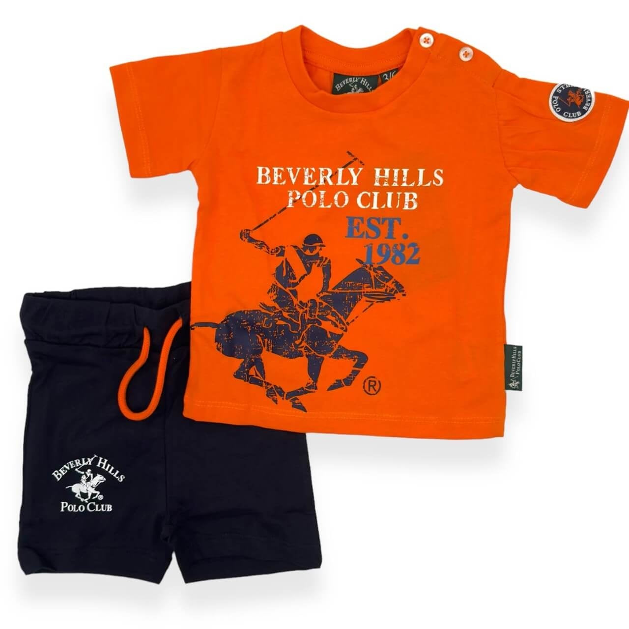 Beverly Hills Poloshirt-Set für Neugeborene