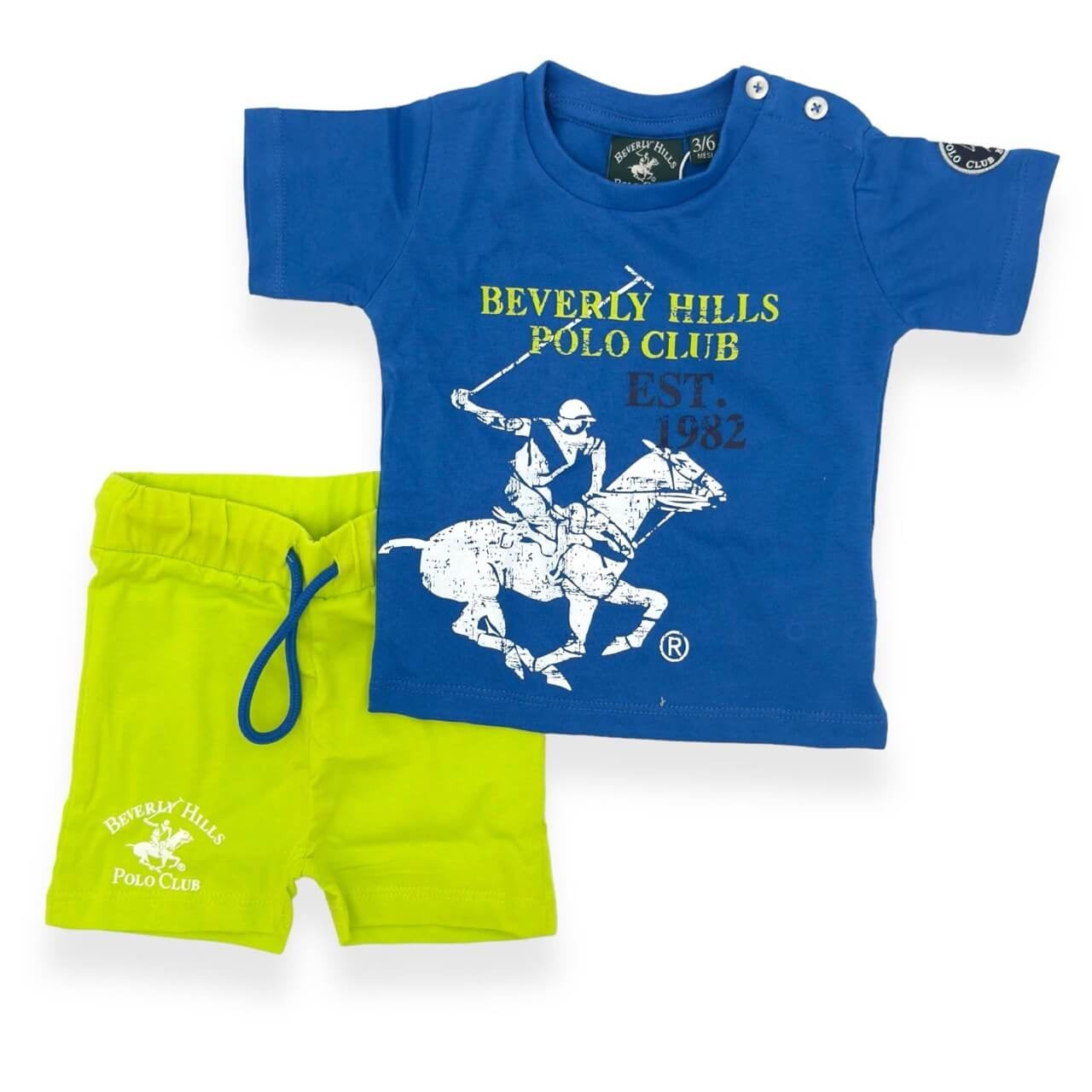 Beverly Hills Poloshirt-Set für Neugeborene