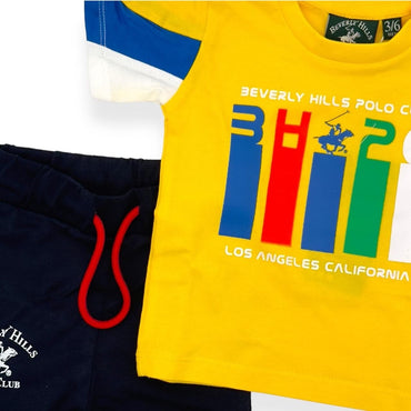 Beverly Hills Poloshirt-Set für Neugeborene
